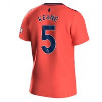 Camiseta Everton Michael Keane #5 Segunda Equipación Replica 2023-24 mangas cortas